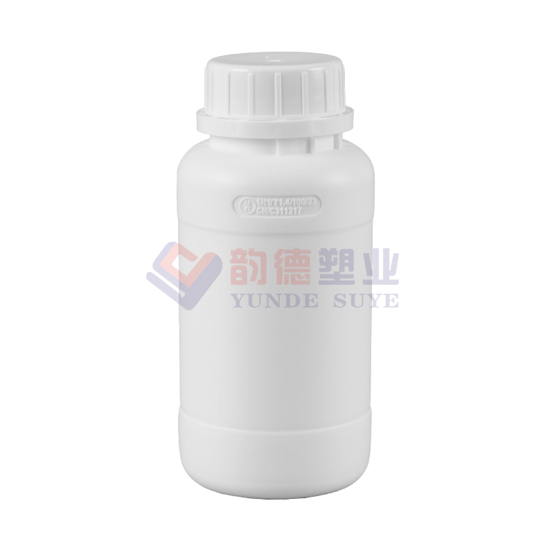 Zgusnuta, fluorirana okrugla boca srednjeg kapaciteta visoke barijere 300 ml-01