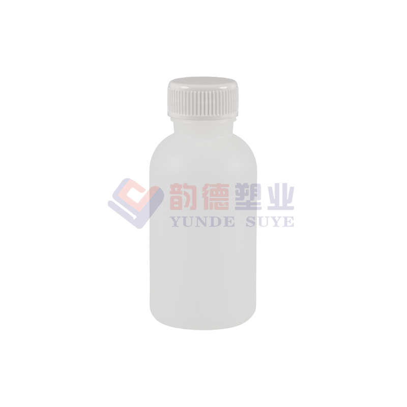 Kemijski zgusnuta HDPE okrugla boca s PP čepom 100 ml-01（A）