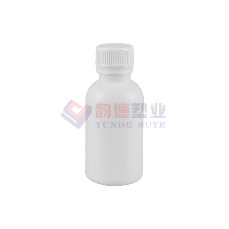 Prozirna plastična okrugla boca fluorida 100 ml-01（B）